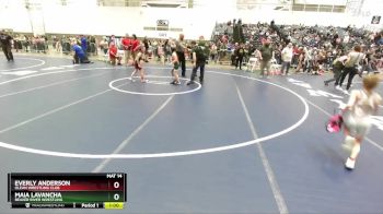 60-62 lbs Round 2 - Everly Anderson, Olean Wrestling Club vs Maia Lavancha, Beaver River Wrestling