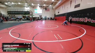 151-158 lbs Round 3 - Cannon Calderone, Cherry Creek vs Phoenix Burdett, Ralston Valley