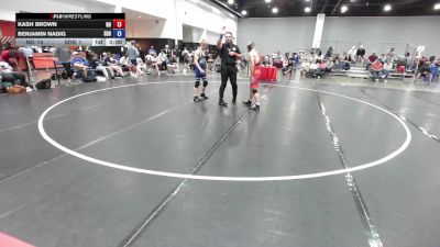 157 lbs Kash Brown, Team North Dakota vs Benjamin Nadig, South Dakota Blue