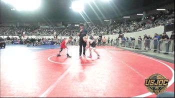 76 lbs Round Of 16 - Tillman Potter, Weatherford Youth Wrestling vs Liam Dyches, Bartlesville Wrestling Club