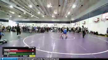 138 lbs Quarterfinal - Shane Sherrill, Sandpoint vs Gus Amerson, Newberg