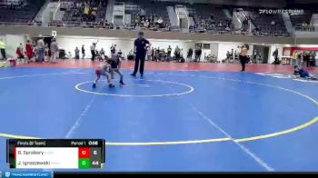 50 lbs Finals (8 Team) - Britton Sprabary, Roseau vs Jordy Ignaszewski, Maple River/United South Central