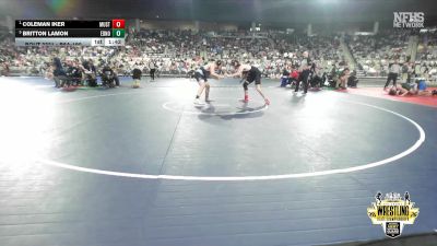 B6A-190 lbs Cons. Round 1 - Coleman Iker, Mustang vs Britton Lamon, Edmond North