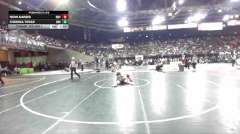 125 lbs Champ. Round 1 - Nova Danzig, Ridgeview vs Corrina Tovar, Borah