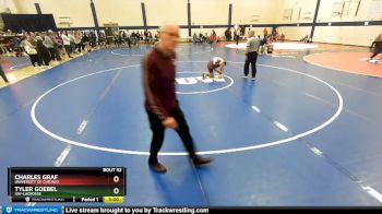 149 lbs Champ. Round 1 - Charles Graf, University Of Chicago vs Tyler Goebel, UW-LaCrosse