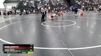 144 lbs Round 1 (16 Team) - Daniel Gonzalez, Millard South vs Mario Ortiz, Sedgwick County/Fleming