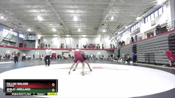 174 lbs Cons. Round 5 - Emilio Arellano, Tiffin vs Dillon Walker, Gannon