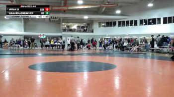 170 lbs Champ. Round 3 - Vivian Li, Olentangy Orange vs Julia Bollenbacher, Findlay High School