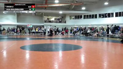 170 lbs Champ. Round 3 - Vivian Li, Olentangy Orange vs Julia Bollenbacher, Findlay High School
