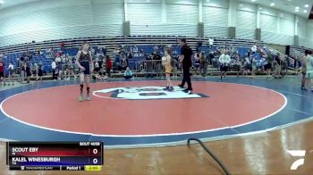 86 lbs Round 4 - Scout Eby, IN vs Kalel Winesburgh, TN