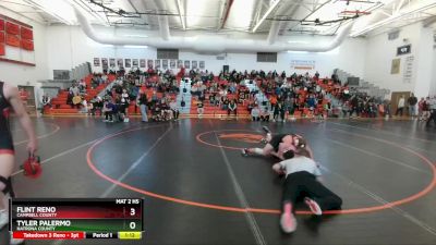 175C Round 1 - Flint Reno, Campbell County vs Tyler Palermo, Natrona County