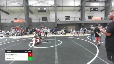 144 lbs Consolation - Michael Baxter, Punisher Wrestling vs Isaiah Rios, Bad Boys Wrestling