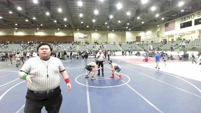 137 lbs 5th Place - Victor Pena, Lakeview MC vs Gabriel Quintero, Fernley WC