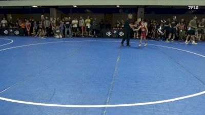 70 lbs Champ. Rd Of 16 - Owen Slabaugh, Alber Athletics vs Calvert Farringer, The Hideout