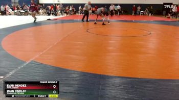 149 lbs Champ. Round 1 - Evan Mendez, Muhlenberg vs Ryan Findlay, Thaddeus Stevens