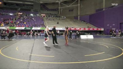 160 lbs Quarters & 1st Wb (16 Team) - Stella Steigler, King University vs Alexandra Ford, Emmanuel University