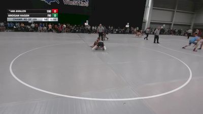 144 lbs Champ. Rd Of 128 - Brogan Hagen, Firebird Wrestling Club vs Ian Avalos, Team Idaho Wrestling Club