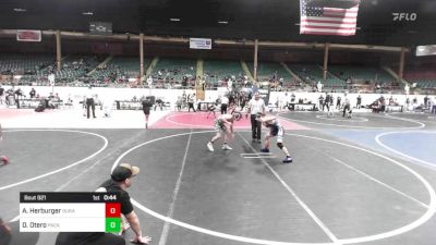 109 lbs Consolation - Alex Herburger, Duran Elite vs Diego Otero, Pack Em Out