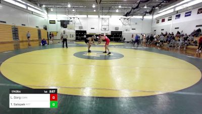 174D lbs Rr Rnd 1 - Luke Gorg, Cornell vs Tony Salopek, Pitt-Johnstown