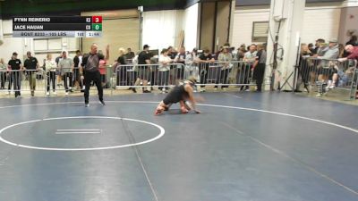 105 lbs Round Of 32 - Fynn Reinerio, KS vs Jace Hauan, CO