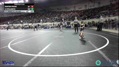 40 lbs Quarterfinal - Hunter Prose, Jay Wrestling Club vs Jj Stolarzyk, Piedmont