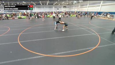 144 lbs Champ. Round 3 - Dalton Davis, Unattached vs Gavin Holcombe, Unattached
