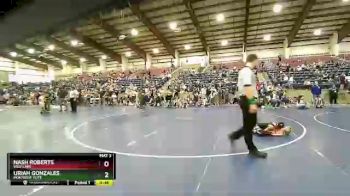 50 lbs Champ. Round 2 - Nash Roberts, Westlake vs Uriah Gonzales, Montrose Elite