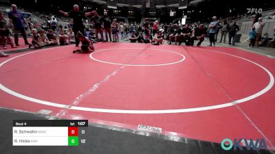 51 lbs Rr Rnd 2 - Remmi Schwahn, Broken Arrow Wrestling Club vs Roman Hicks, Raw