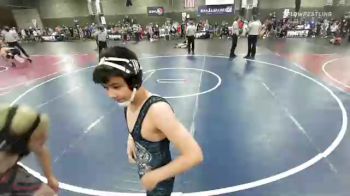 116 lbs Round Of 16 - Isaac Sanchez, NM Gold vs Isacc Roybal, Team Braves