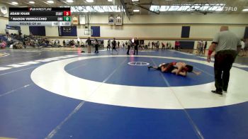120 lbs Round Of 64 - Adam Khan, St. Anthony's vs Mason Verrocchio, CMG Wrestling Academy