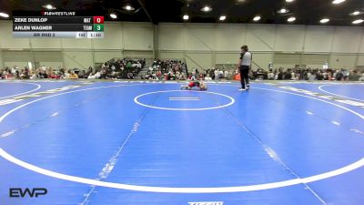 40 lbs Rr Rnd 2 - Zeke Dunlop, Mat Union Misfits 9U 2 vs Arlen Wagner, Team Danger 9U