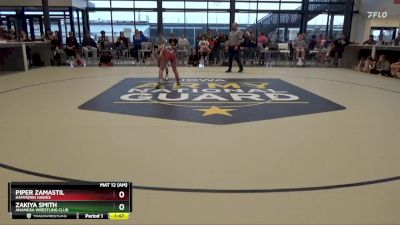 J-3 lbs Quarterfinal - Piper Zamastil, Hammerin Hawks vs Zakiya Smith, Anamosa Wrestling Club