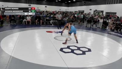 129 lbs Quarterfinals (8 Team) - Jackson Niederkohr, Killer Elite vs Joseph Moreno, The Outsiders Wrestling Club