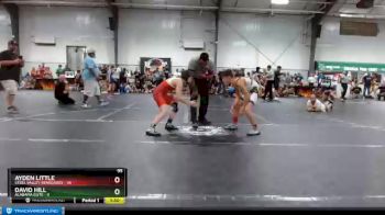 95 lbs Round 1 (8 Team) - Ayden Little, Steel Valley Renegades vs David Hill, Alabama Elite