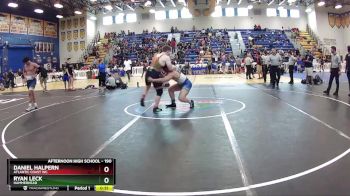 190 lbs Cons. Round 3 - Daniel Halpern, Atlantic Coast WC vs Ryan Leck, Hammerhead