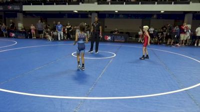 53 lbs Cons. Sub-semis - Haze McClintock, Sebolt Wrestling Academy vs Christopher Allen, Oconomowoc Wrestling Club