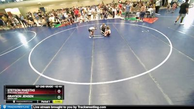 42-44 lbs Round 2 - Stetson Maestas, Stallions Wrestling vs Grayson Jensen, Westlake