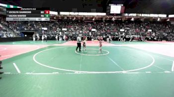 54 lbs Quarterfinal - Hilton Winter, PBG1 vs Jocelyn Sammons, WNE1