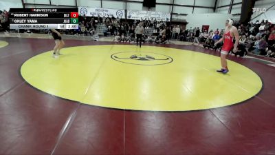 190 lbs Champ. Round 1 - Robert Harrison, Delta vs Oxley Yama, Juab