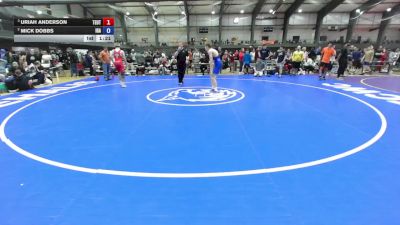 132 lbs Semis - Uriah Anderson, Team Utah vs Mick Dobbs, Interior Grappling Academy