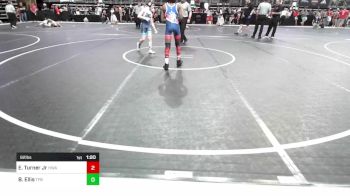 92 lbs Round Of 16 - Ej Turner Jr, HURRICANE WRESTLING ACADEMY vs Bo Ellis, Team Fuzzy Bees