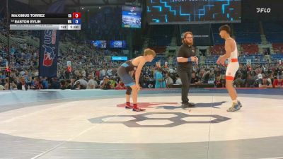 126 lbs Champ. Rd Of 64 - Maximus Torrez, CA vs Easton Bylin, WA