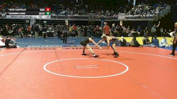 5A 165 lbs Quarterfinal - Jace Castillo, Amarillo Tascosa vs Gunner Lund, Melissa