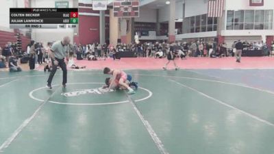 85 lbs Rr Rnd 5 - Colten Becker, Black Fox Wrestling Academy vs Julian Lawrence, Ascender Elite