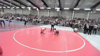 89 lbs Consolation - Brandon Sewell, NM Gold vs Owen Powell, Desert Fusion