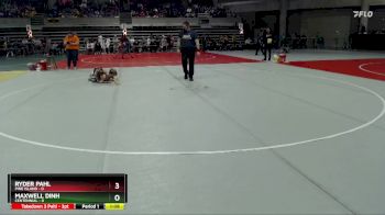 85 lbs Semis (4 Team) - Ryder Pahl, Pine Island vs Maxwell Dinh, Centennial