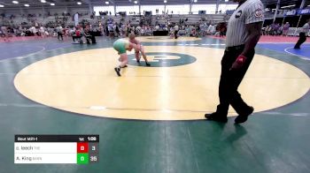 160 lbs Rr Rnd 1 - Chase Leech, The Fort Hammers vs Ayden King, Barnesville