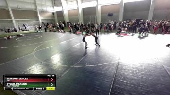 75 lbs Champ. Round 1 - Tayson Teeples, JWC vs Tyler Jackson, Team Prestige