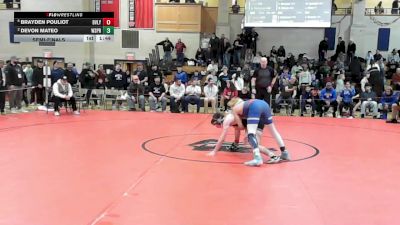 113 lbs Semifinal - Brayden Pouliot, Beverly vs Devon Mateo, West Springfield