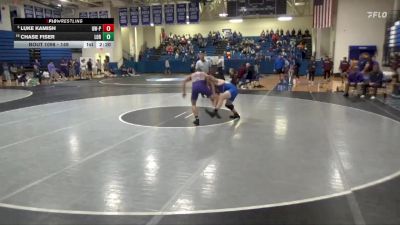 149 lbs Semifinal - Chase Fiser, Loras vs Luke Kamish, Wisconsin-Platteville